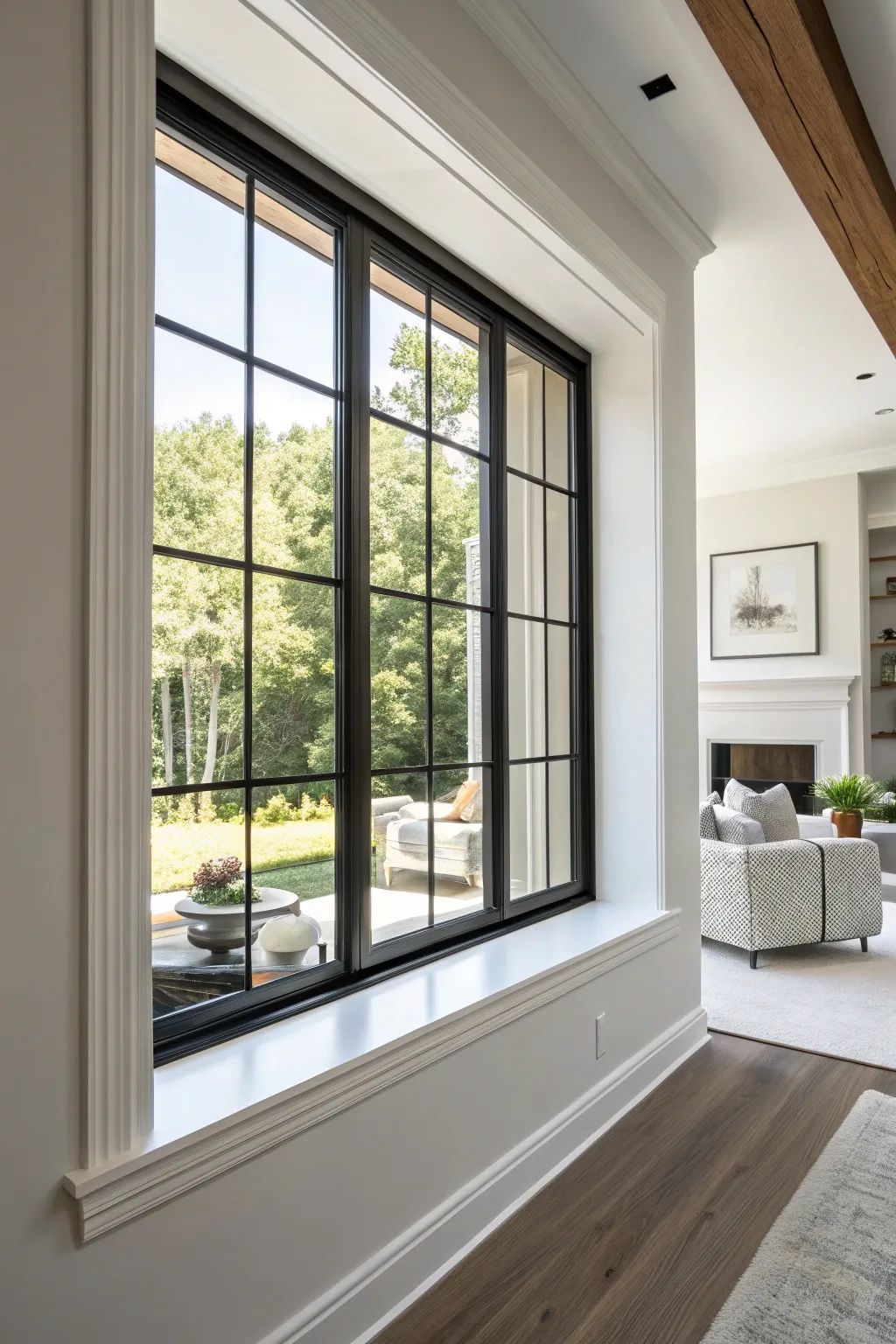 Large modern windows